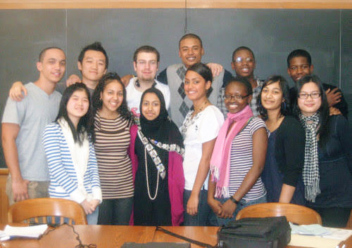 Students in classroom